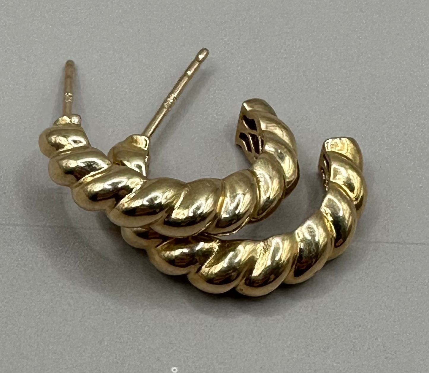 Croissant Stud Earrings