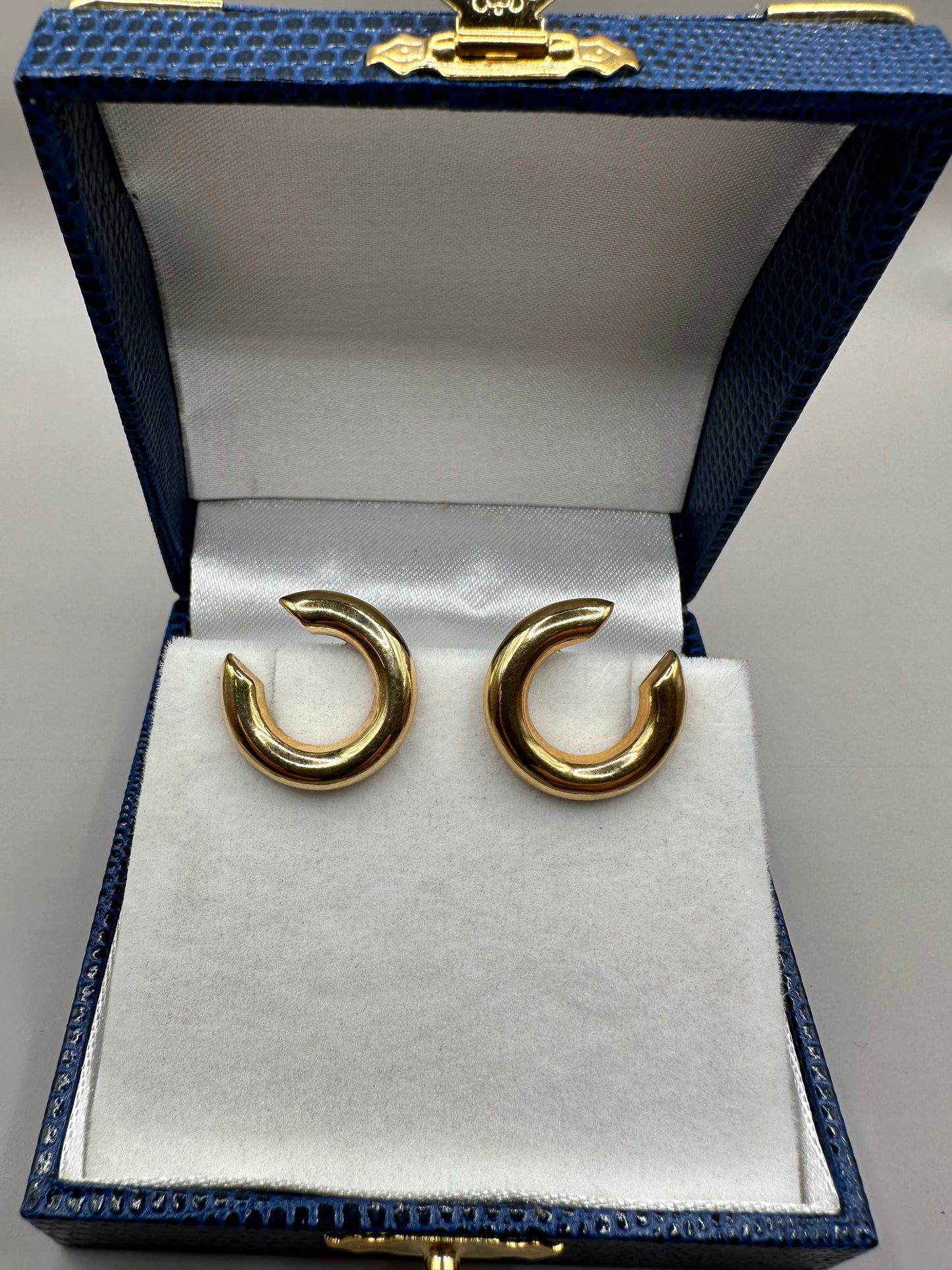 C Studded Earrings