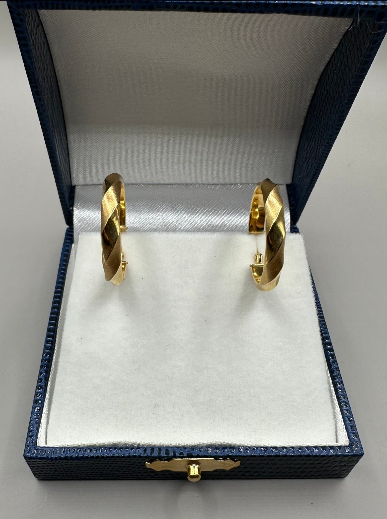 Hoop Yellow Gold Earrings