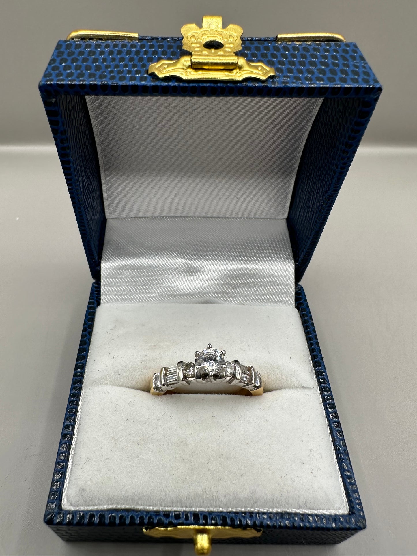 Solitaire Yellow Gold Ring