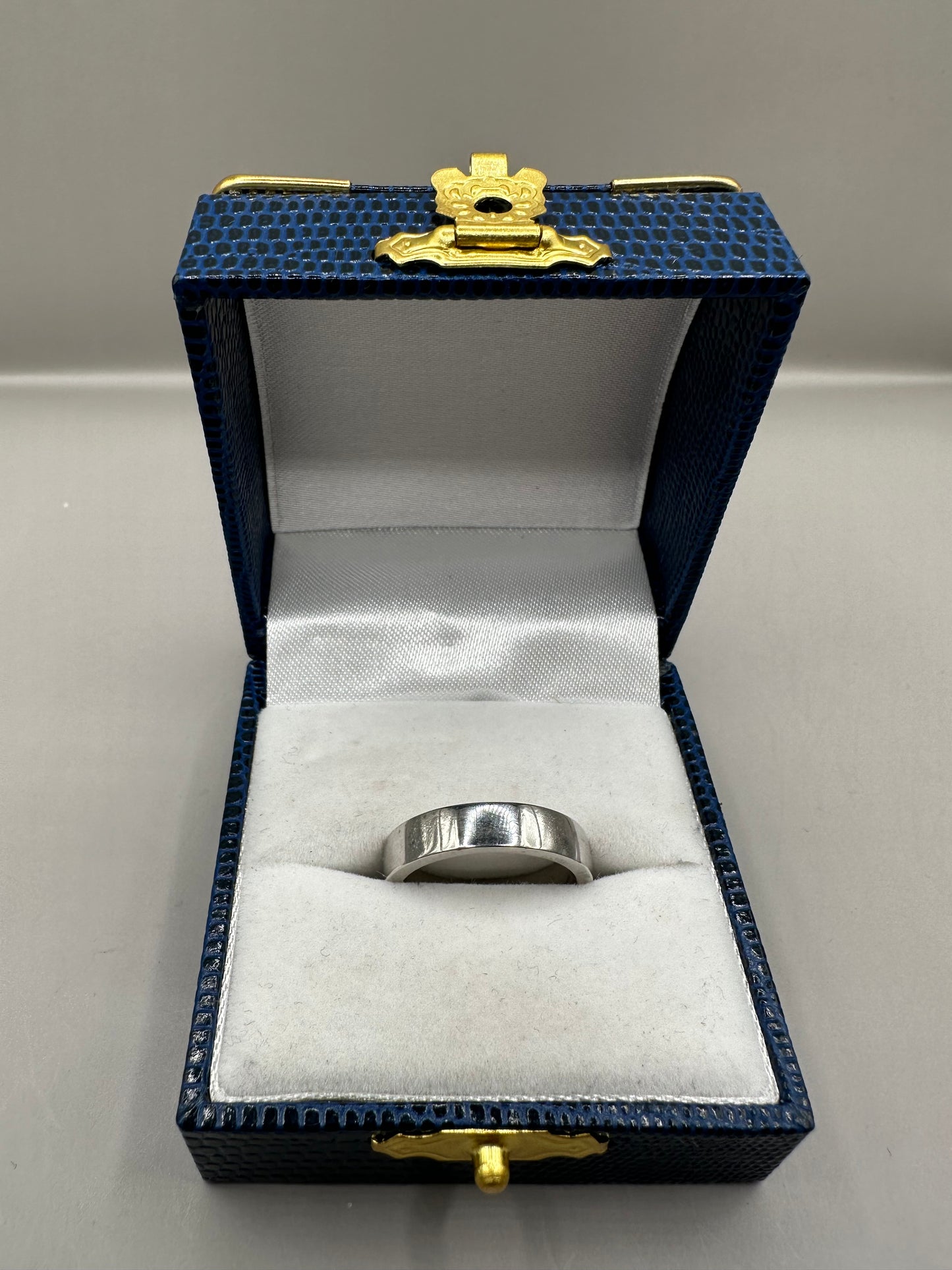 Wedding Band White Gold Ring