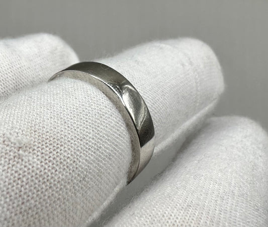 Wedding Band White Gold Ring