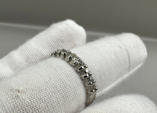 Eternity Band Diamond White Gold Ring