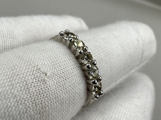 Eternity Band Diamond White Gold Ring