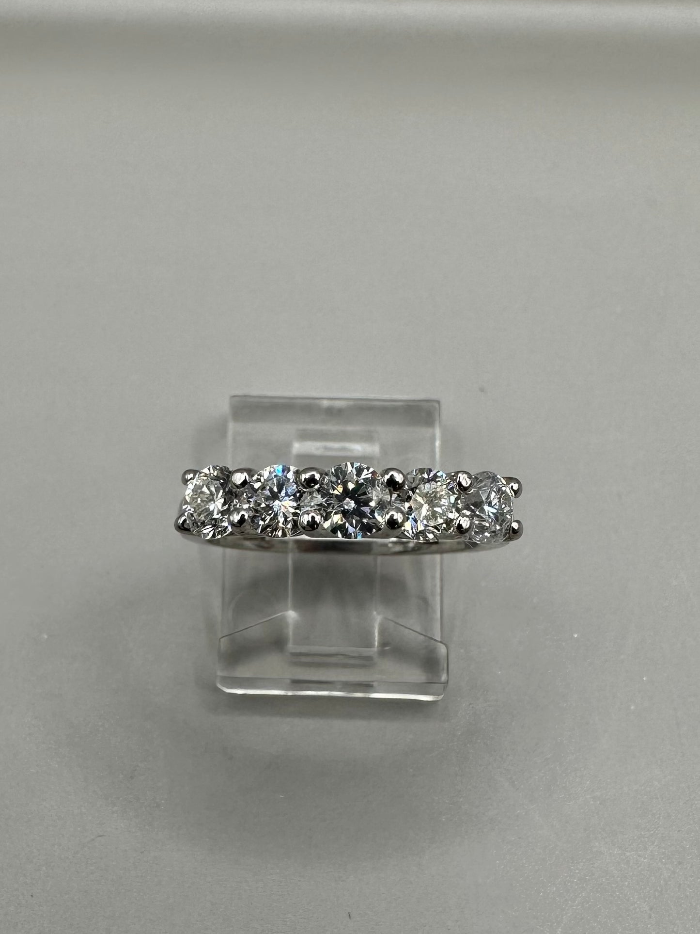 Eternity Band Diamond White Gold Ring