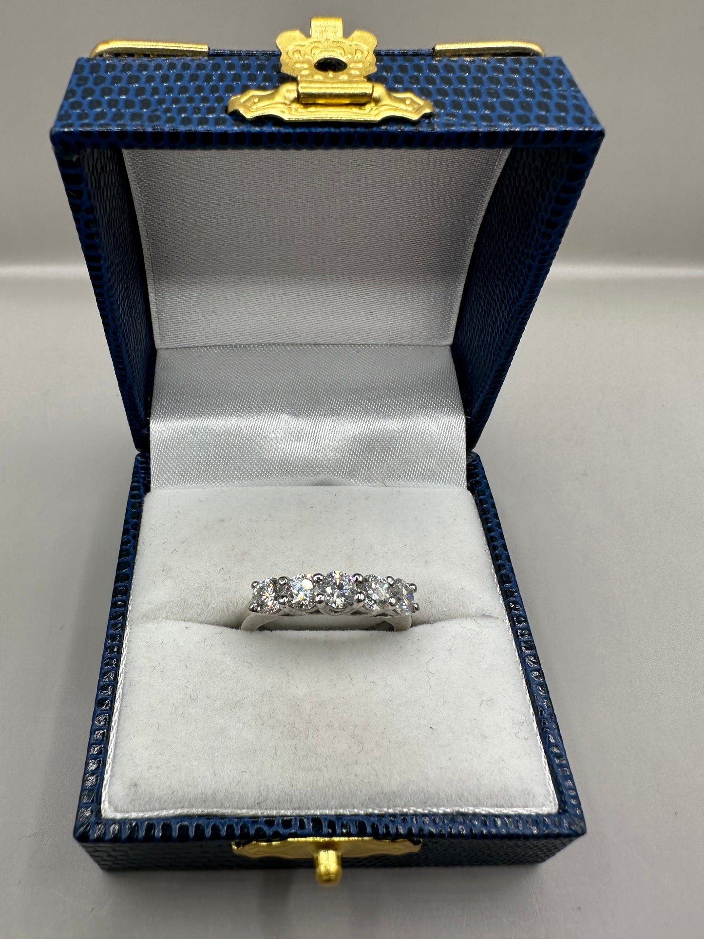 Eternity Band Diamond White Gold Ring