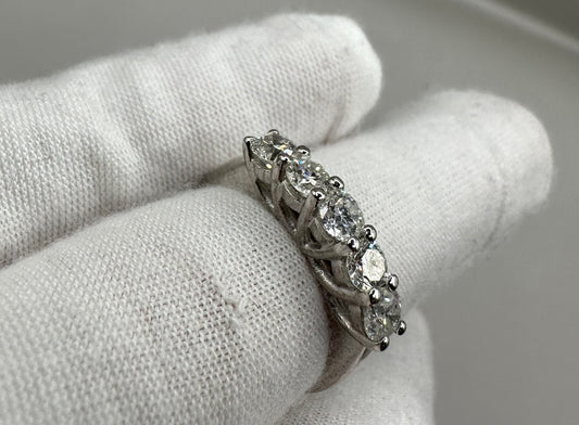 Eternity Band Diamond White Gold Ring