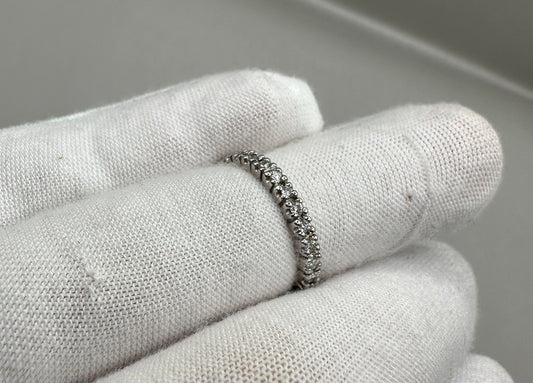 Eternity Band Diamond White Gold Ring