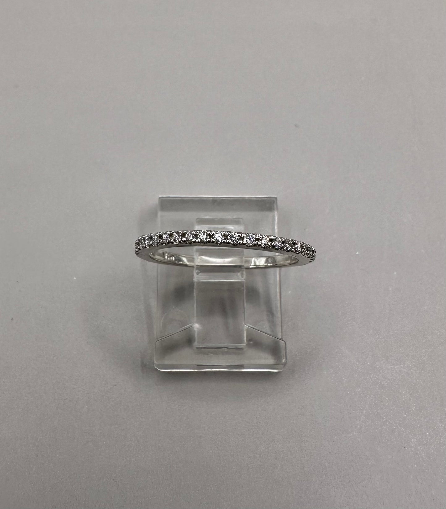 Eternity Band Diamond White Gold Ring