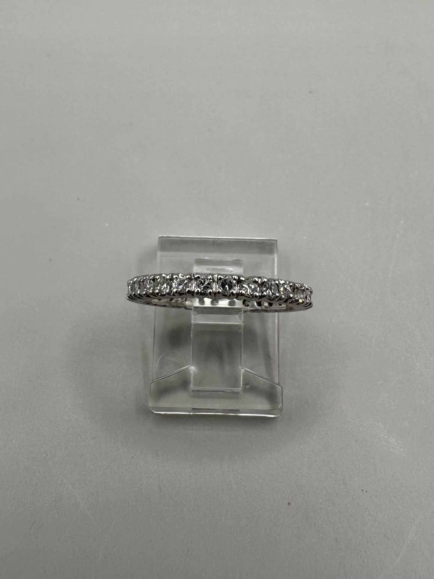 Eternity Band Diamond White Gold Ring