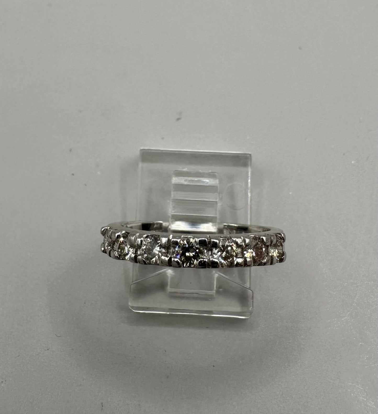 Eternity Band Diamond White Gold Ring