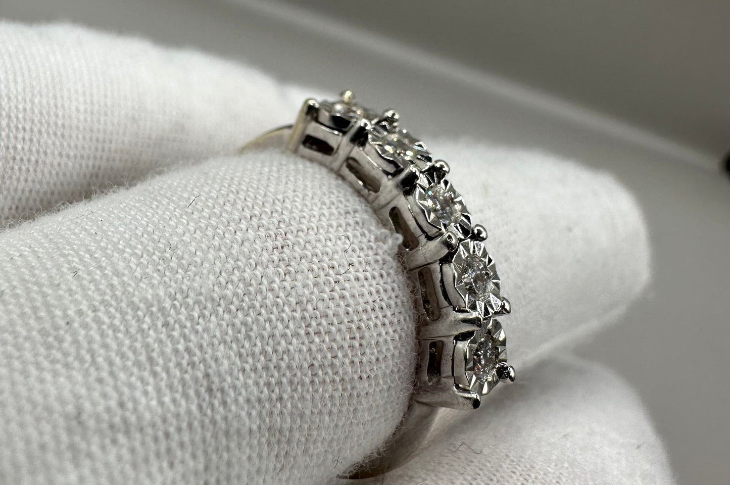 Eternity Band Diamond White Gold Ring