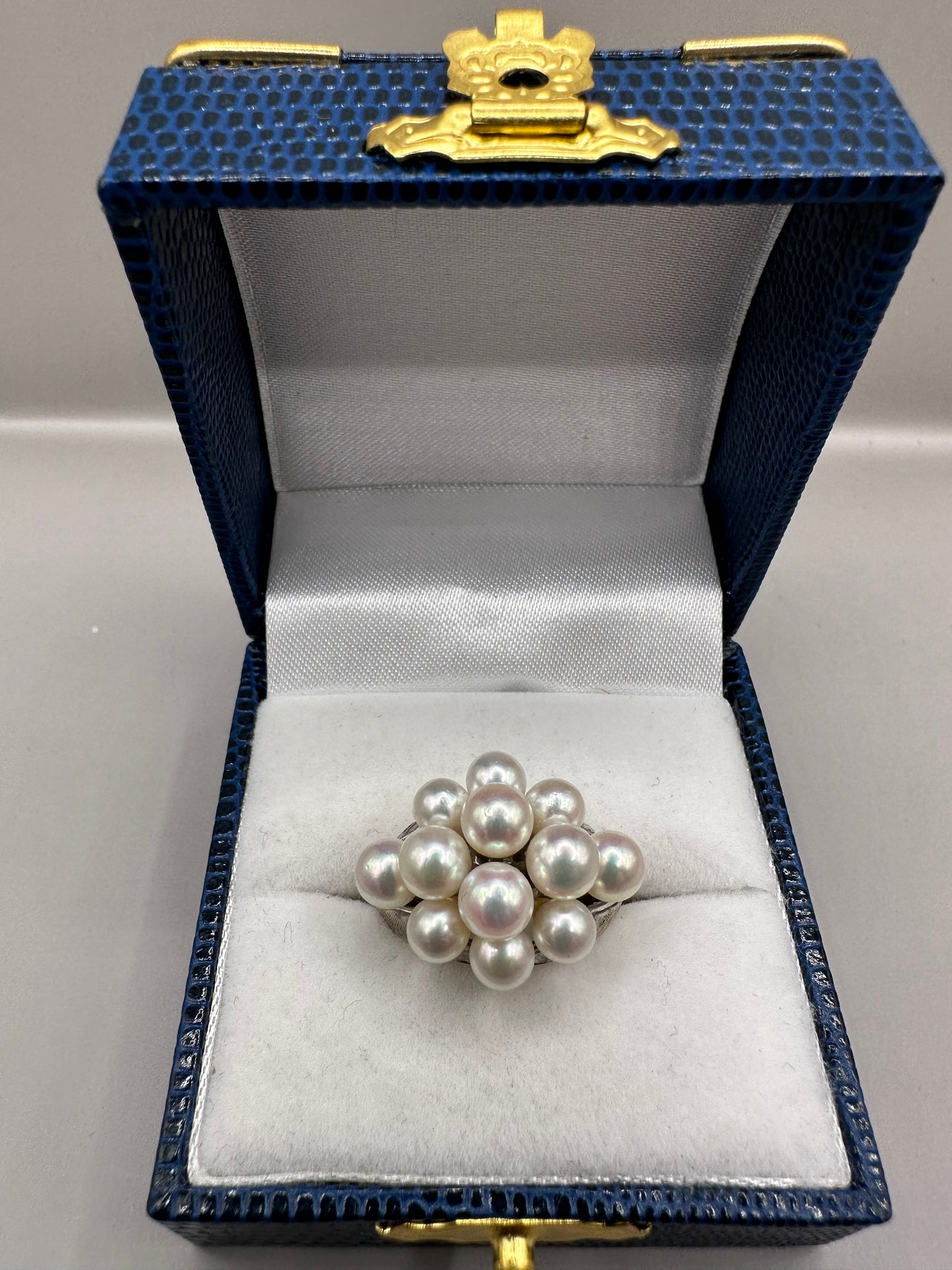 Pearl White Gold Ring