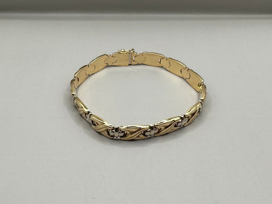 Two Tone Gold Bracelet