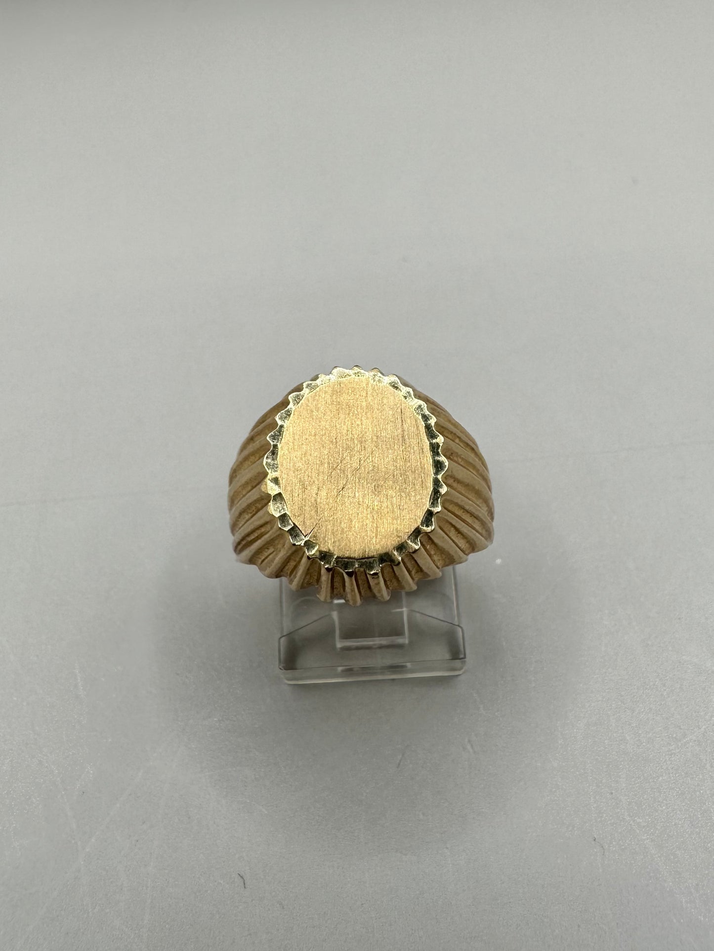 Signet Yellow Gold Ring