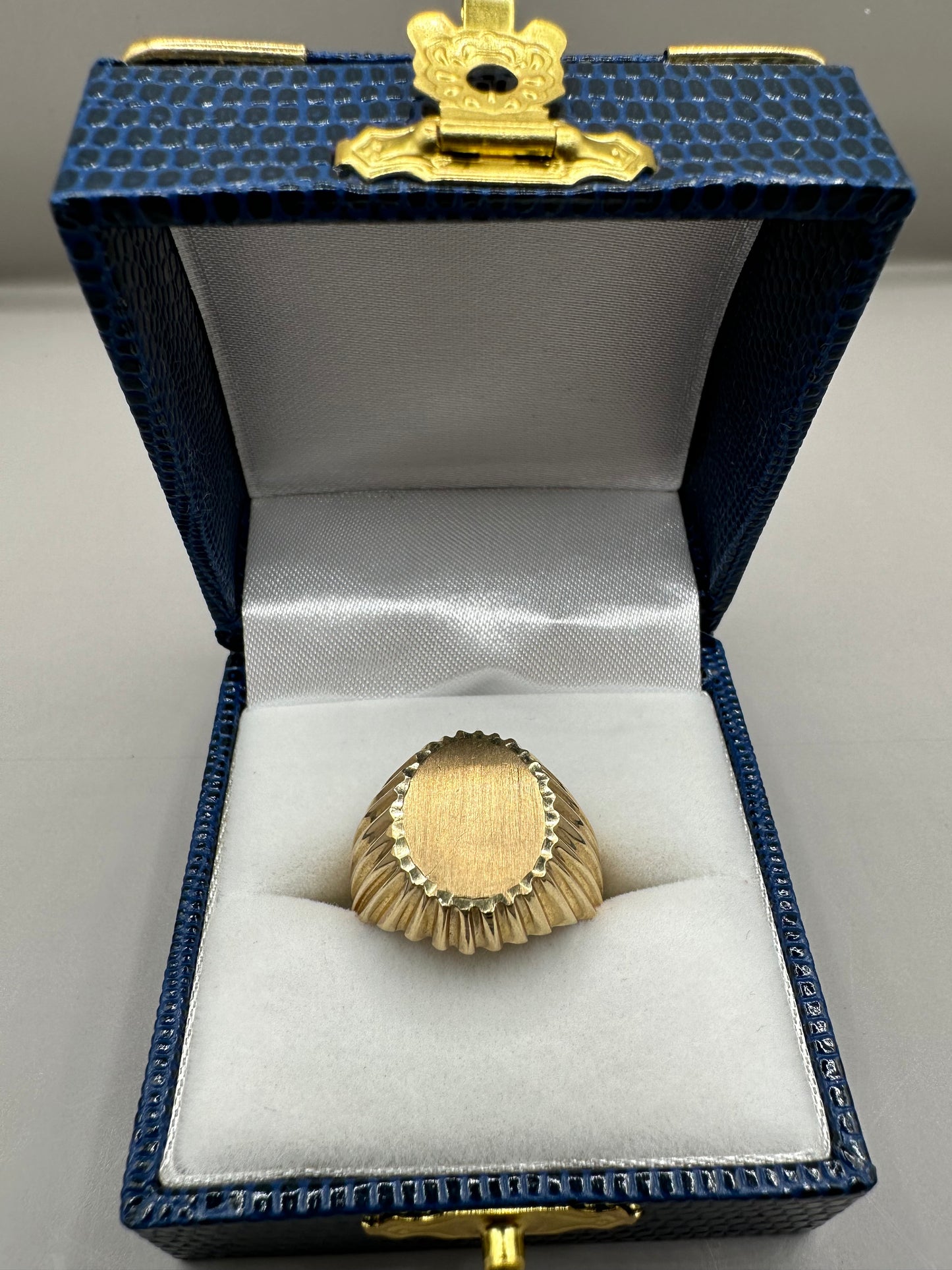 Signet Yellow Gold Ring