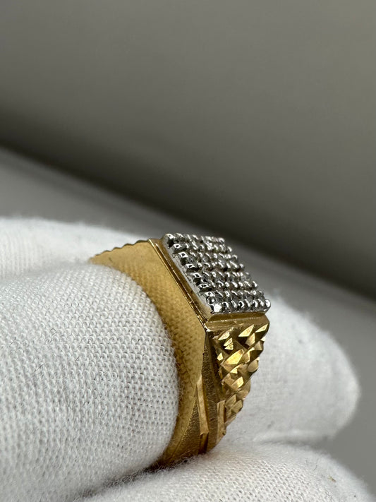 Yellow Gold Diamond Ring