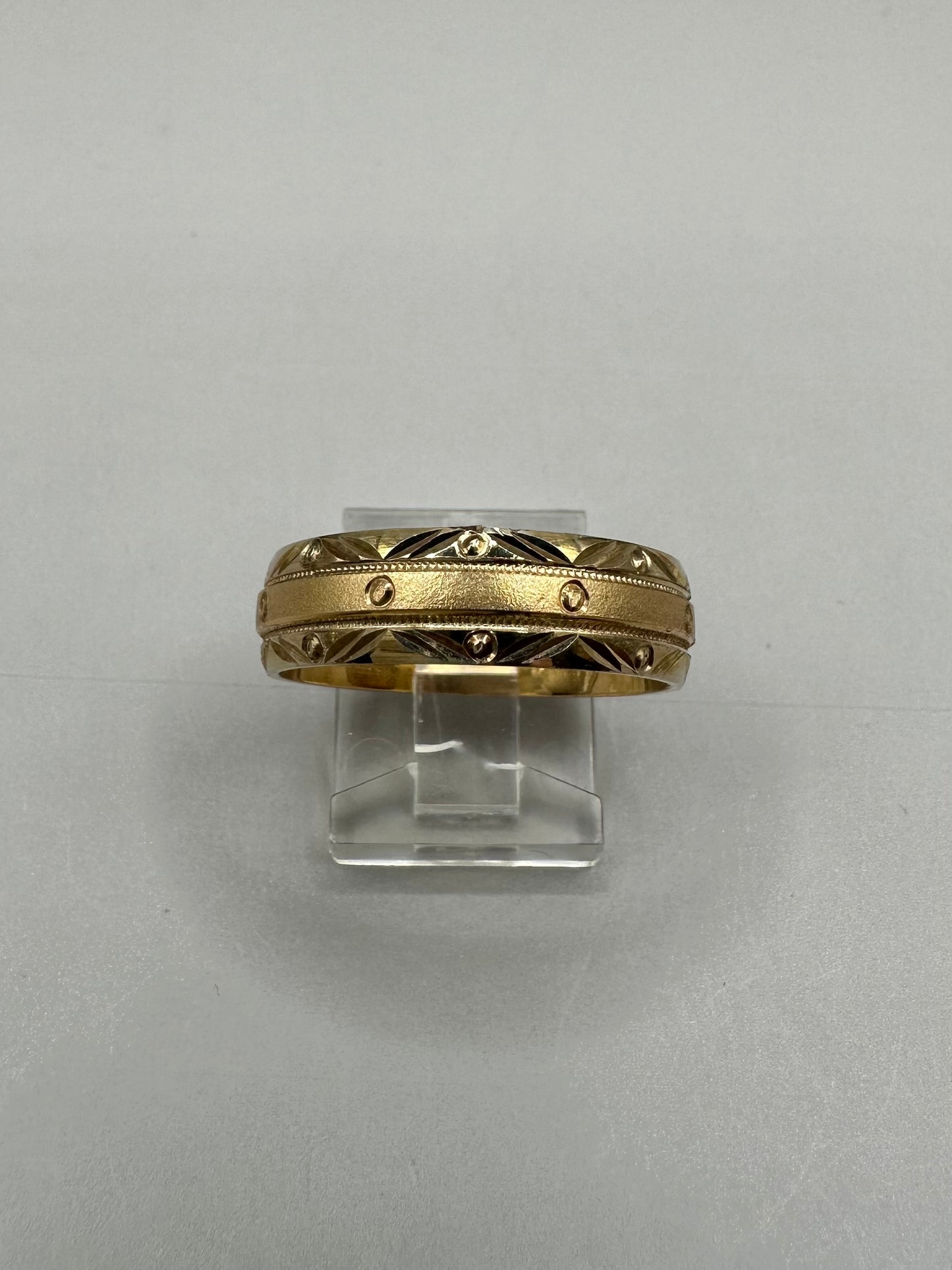 Yellow Gold Wedding Band