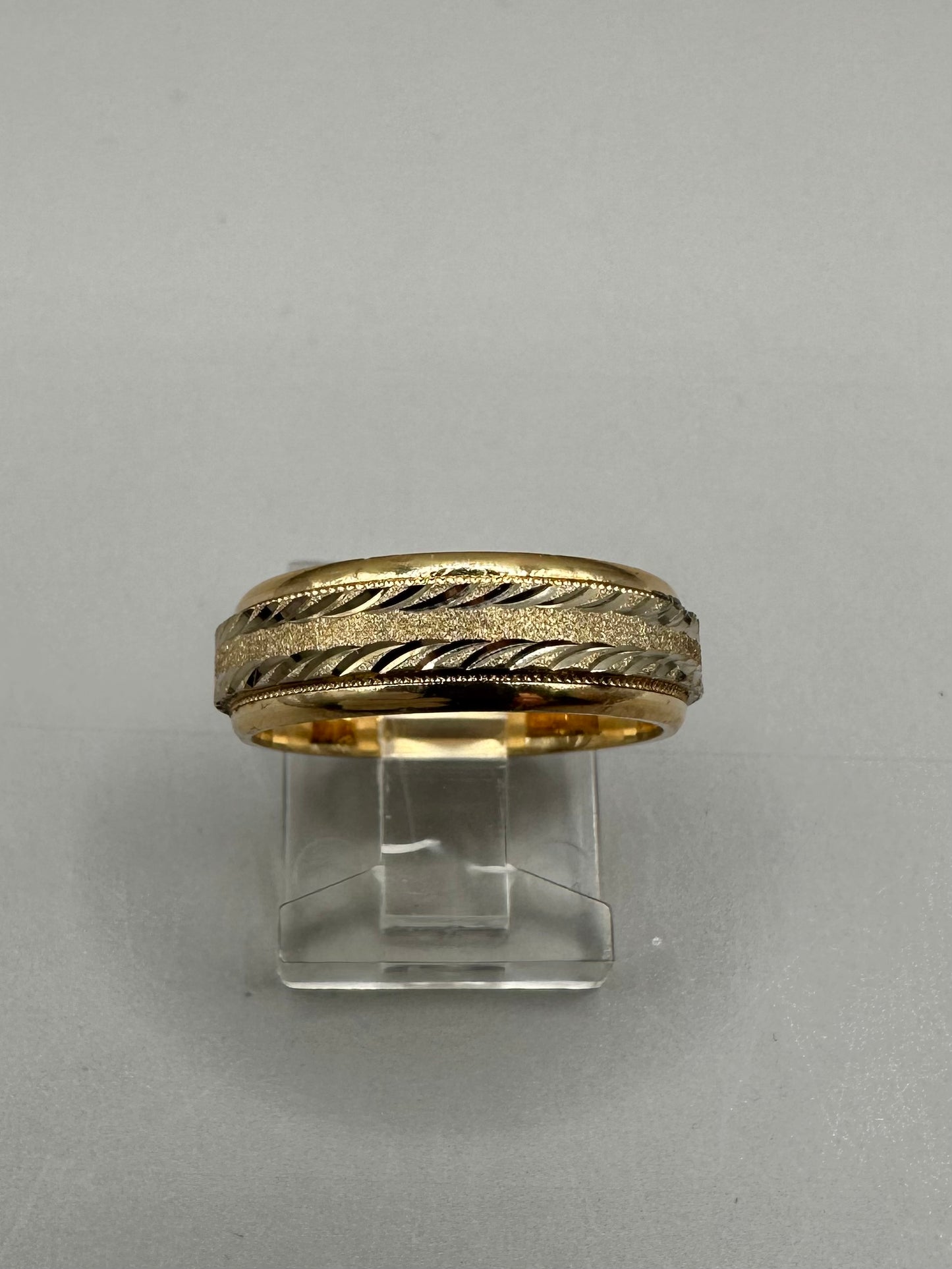 Yellow Gold Wedding Band