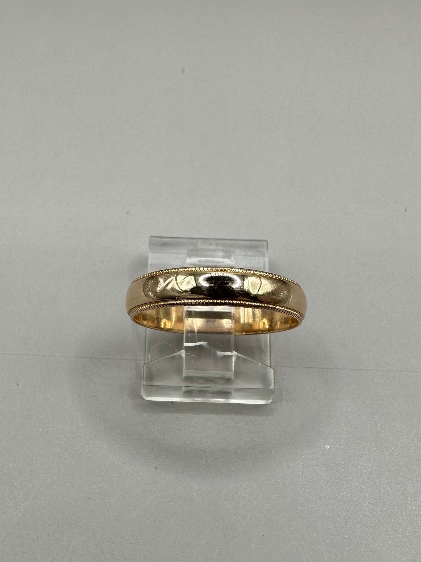 Yellow Gold Wedding Band