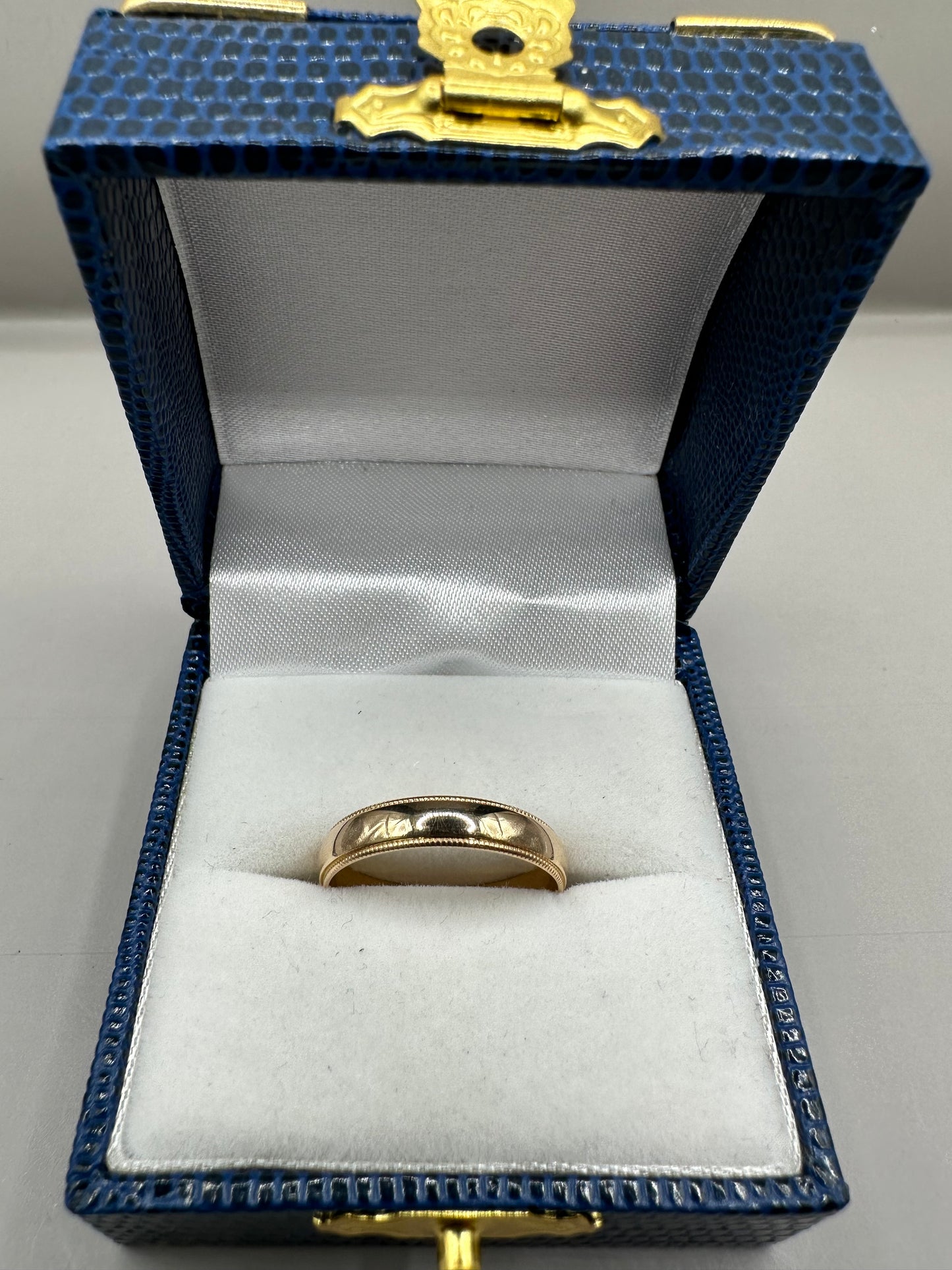 Yellow Gold Wedding Band