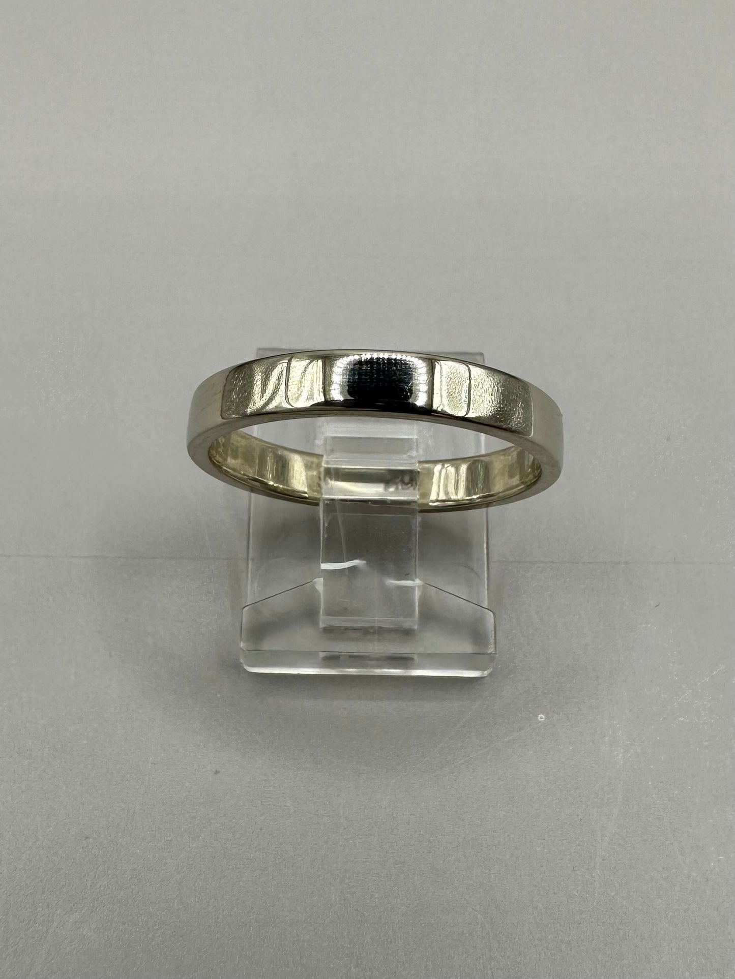White Gold Wedding Band
