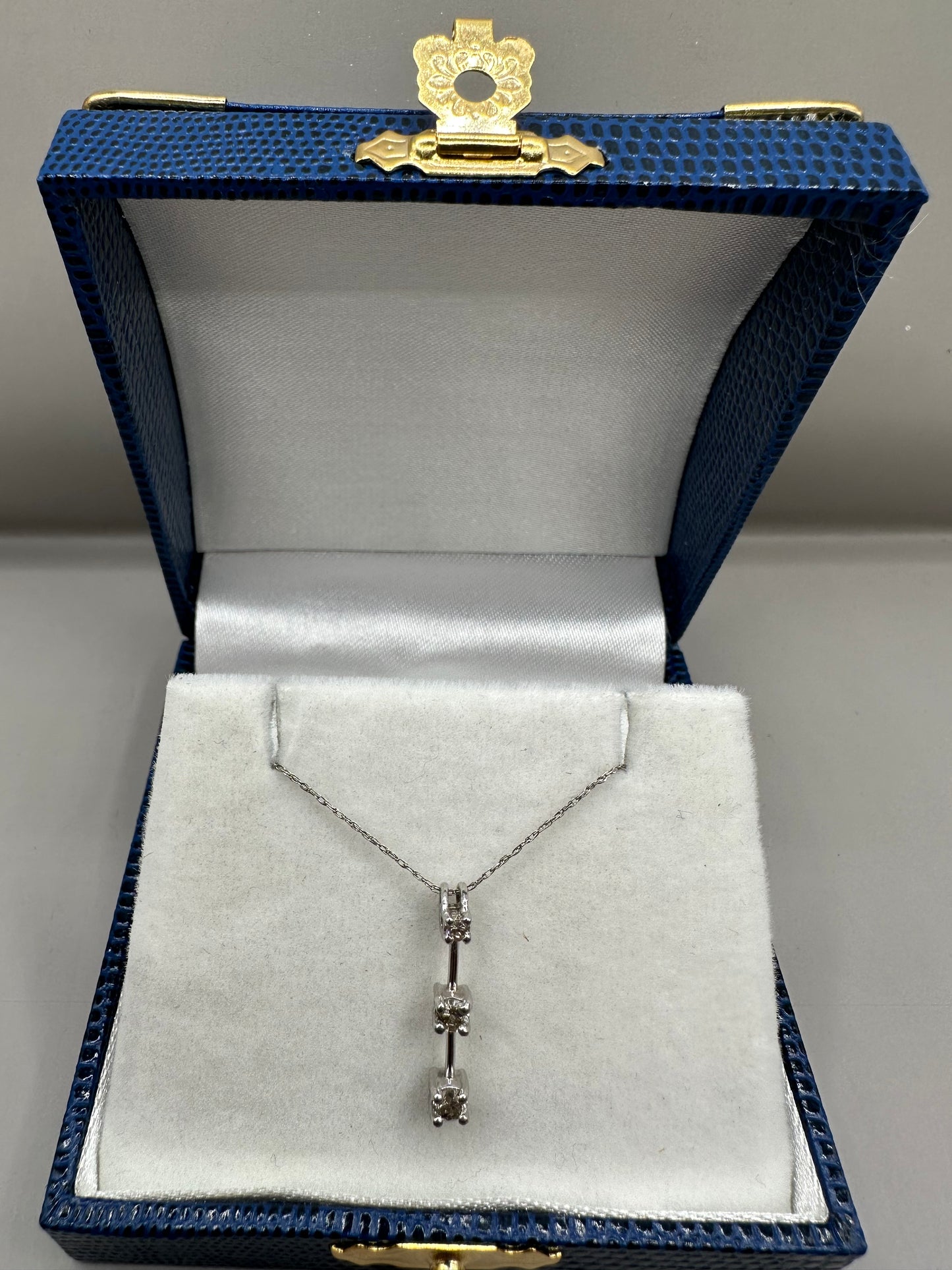 Diamond White Gold Necklace