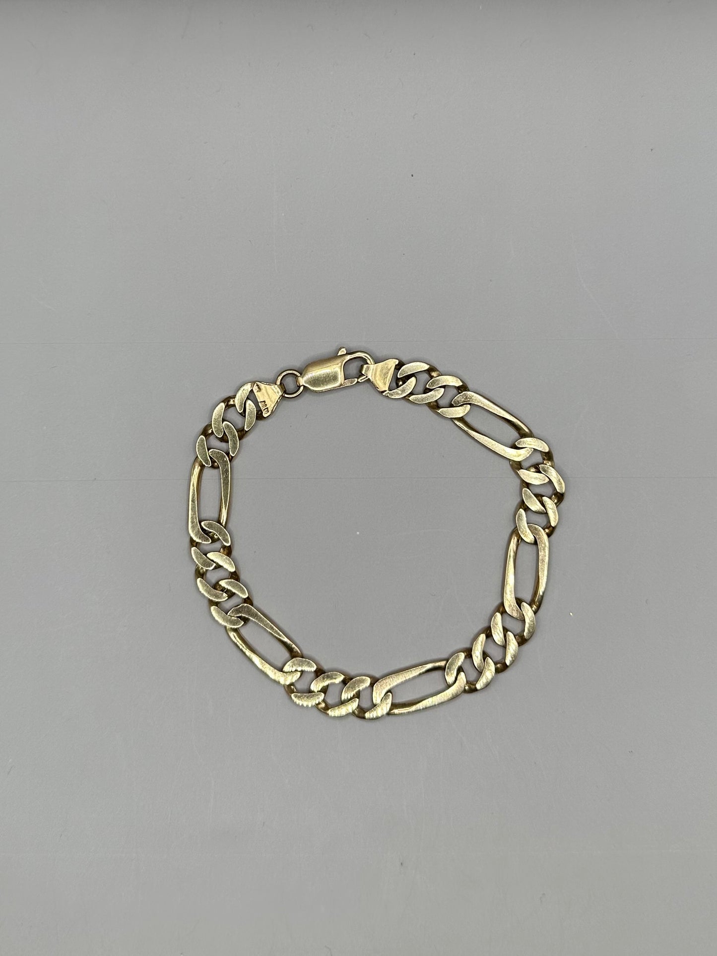 Figaro Yellow Gold Bracelet