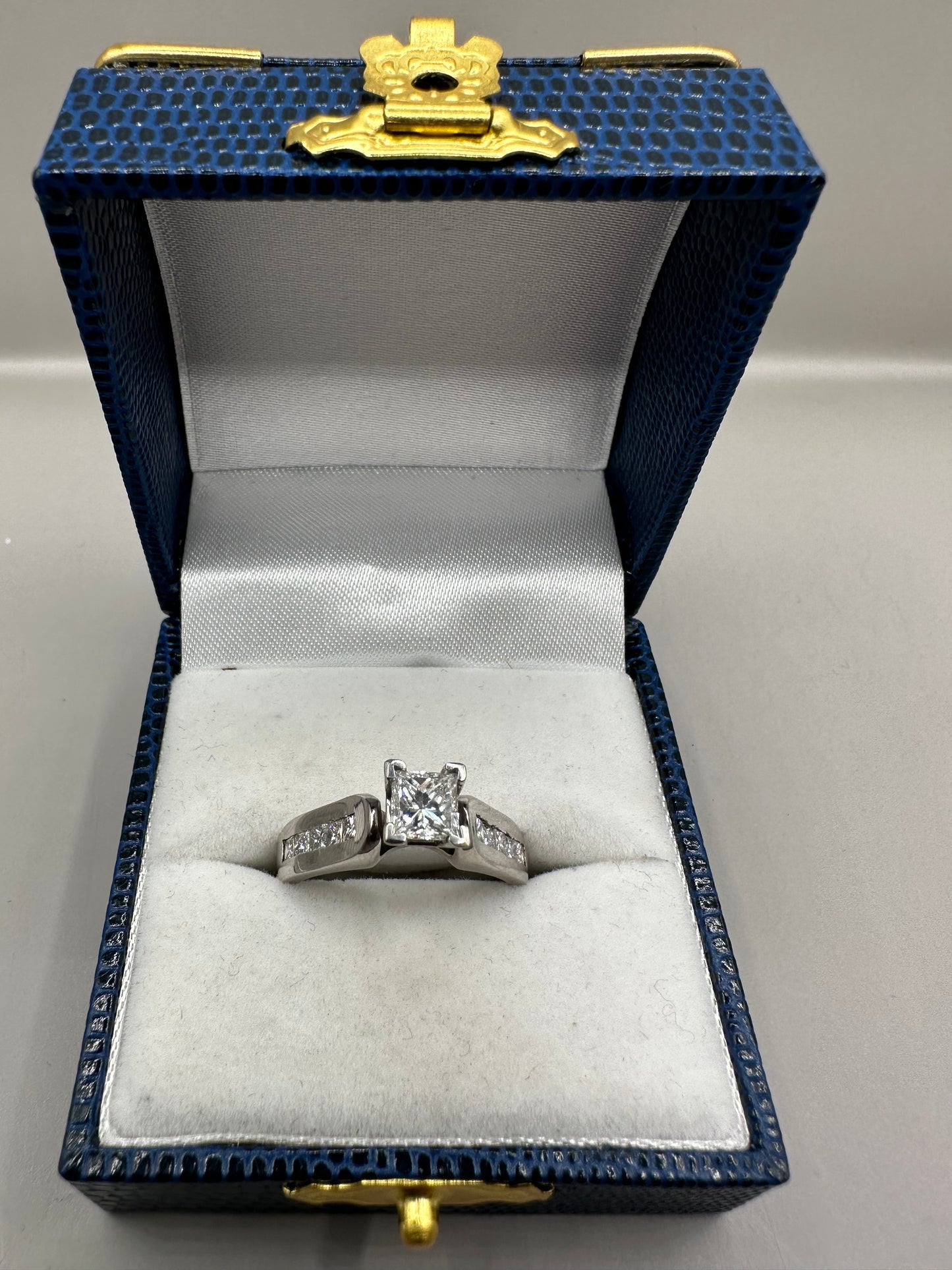 Princess Cut Diamond White Gold Ring