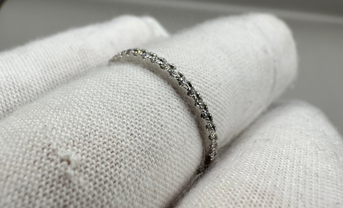 Eternity Band Diamond White Gold Ring