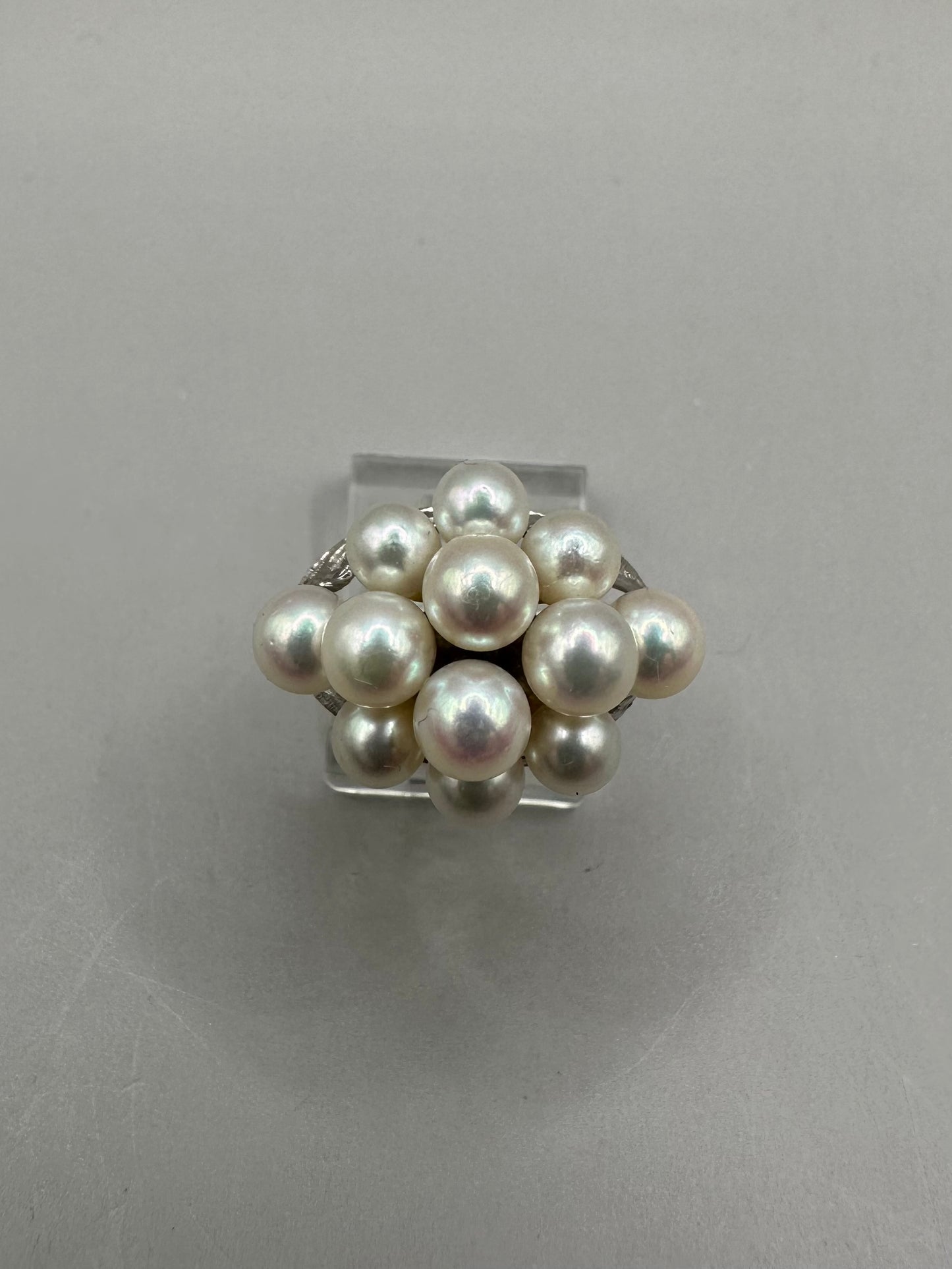 Pearl White Gold Ring