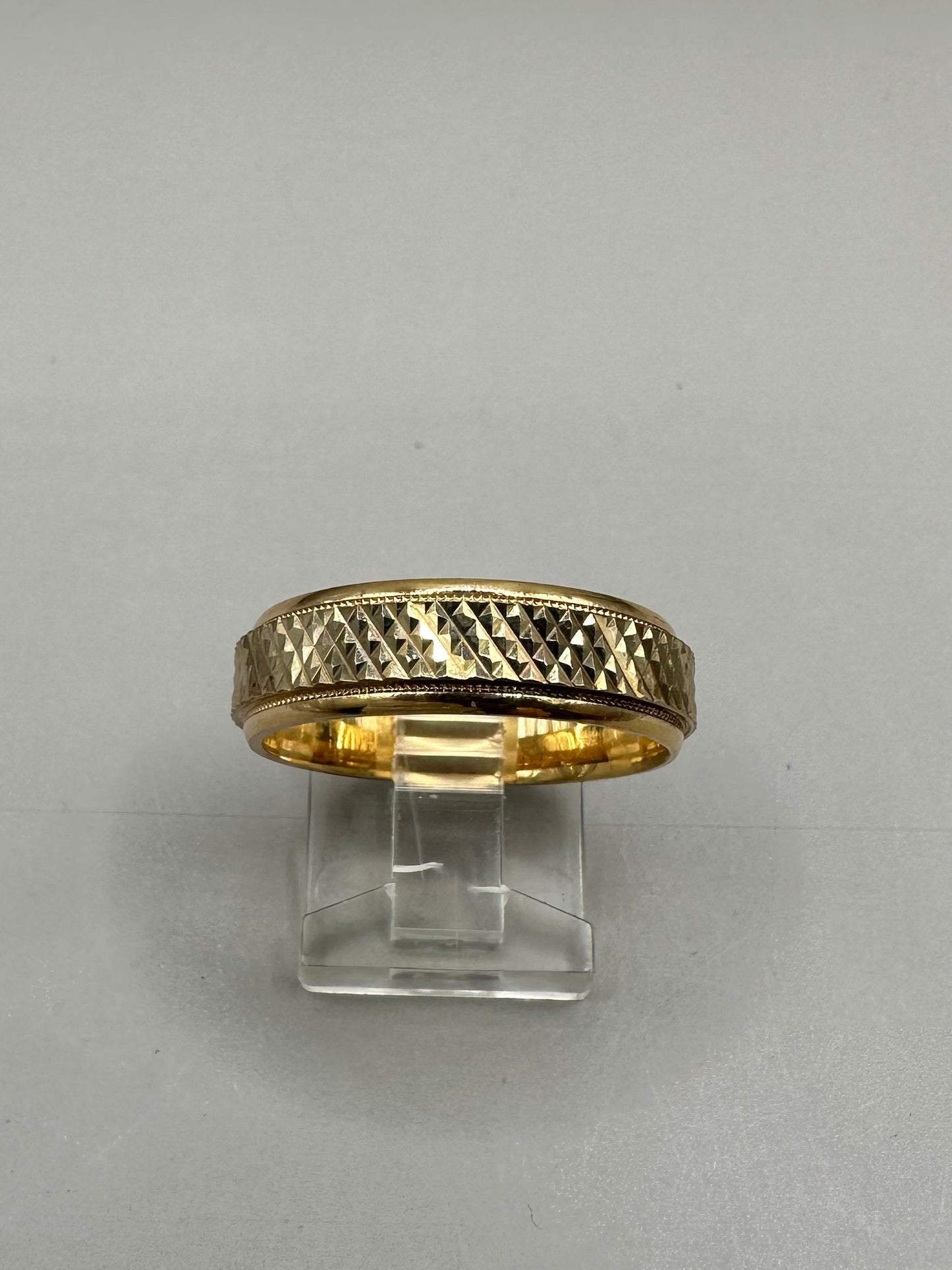 Yellow Gold Wedding Band